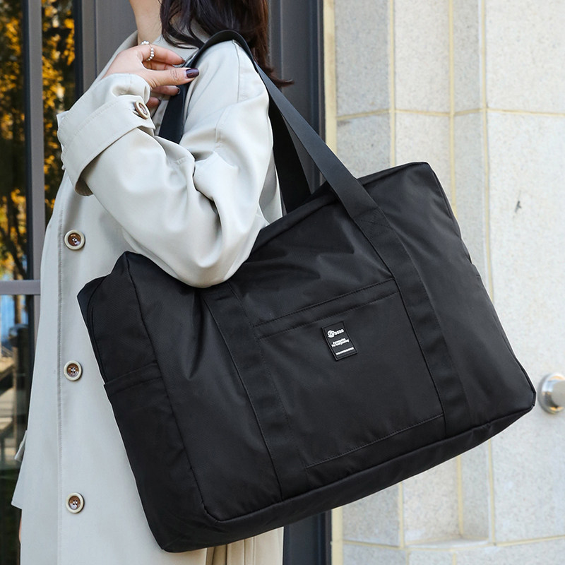 Foldable Travel Bag Large Capacity Business Trip Big Bag Woman Short Luggage Bag Men Light Portable Dorm Bag Cashier Bag