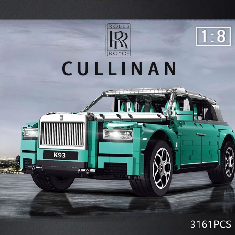 Rolls-Royce Cullinan Rr Phantom Model Mechanical Set Car High-Difficulty Large-Scale Assembly Building Block Toy for Boys Rolls-Royce Cullinan Rr Phantom Model Mechanical Set Car High-Difficulty Large-Scale Assembly Building Block Toy for Boys