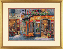 French imports DMC cross embroidered self-worthy drawings Print DIM 35224 European tavern