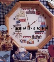Drawings Print France Import DMC Cross embroidered self-matching piece JL-the clock face