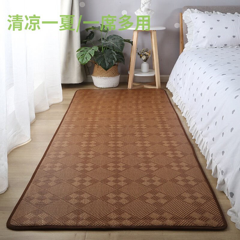 Japanese-style rattan mat floor mat tatami mat bedside crawling mat summer carpet living room bedroom floor mat