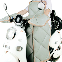 Electric car windshield is winter split thickened velvet rainproof waterproof increase battery car warm cold windproof cover