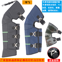 Oxford cloth motorcycle knee pads Winter warm and cold riding fall-proof thickened mens and womens electric car leg guards wind shield