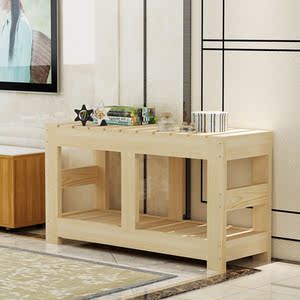 定做实木鱼缸底柜底架松木草缸鱼缸架子鱼缸底