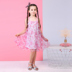 Barbie Summer Outfit mới cho trẻ em gái dễ thương sling vest váy mùa hè bé công chúa váy. 