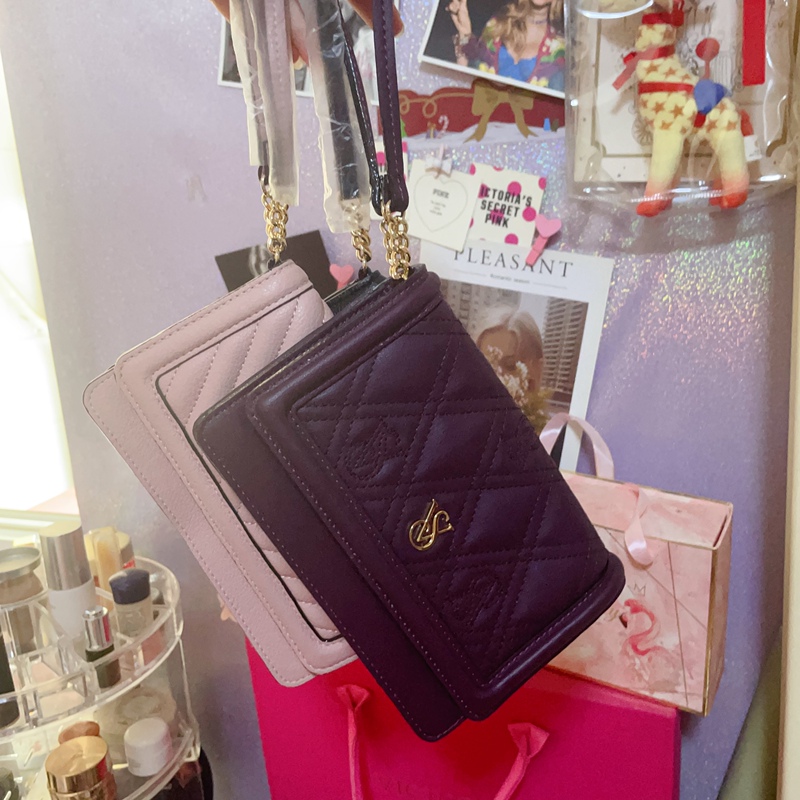 Victoria's Secret Wallet Wrist Card Holder Clutch Bag Storage Bag Mobile Phone Bag Coin Purse Pu Id Card Holder Victoria's Secret Wallet Wrist Card Holder Clutch Bag Storage Bag Mobile Phone Bag Coin Purse Pu Id Card Holder