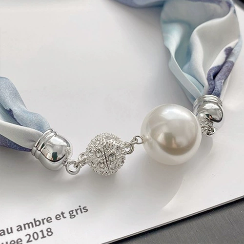 Аксессуар, аксессуары, ожерелье, глина, простой магнитный шарф, DIY