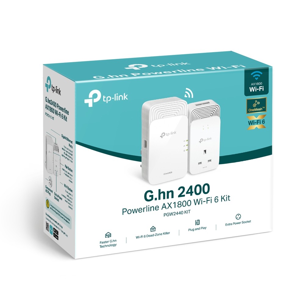 TP-Link PGW2440 KIT WIFI6电力猫：插座变路由器，家里信号满格的秘密武器！💡⚡-电力猫-淘宝好物网