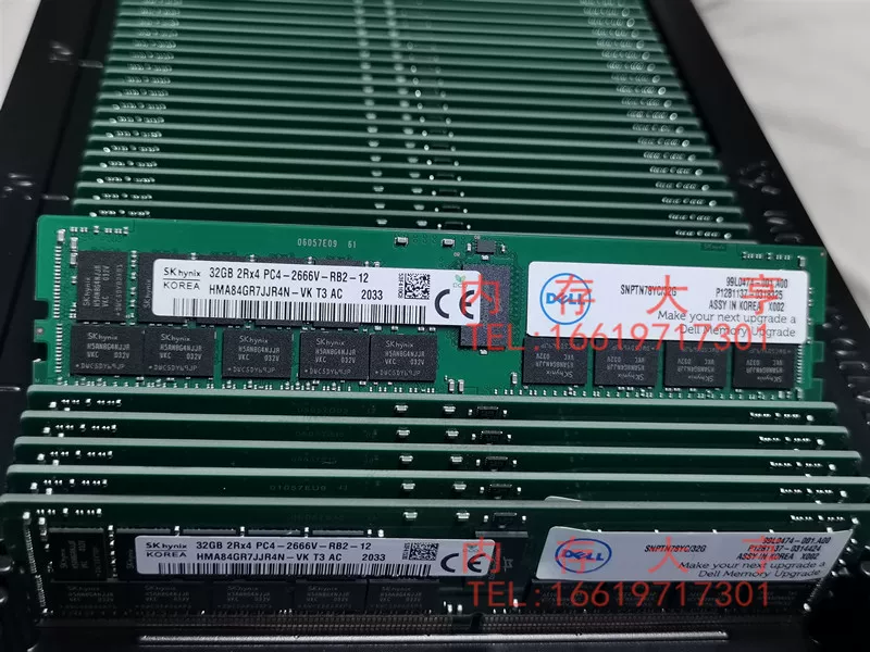 Память сервера DELL T5820 R740 R730 T7920 SNPTN78YC/32G DDR4 2666V