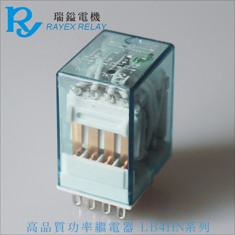 LB4HN-24DS24DP Taiwan Ruiyang RAYEX14 Foot Relay Replaces MY4NJ DC24V