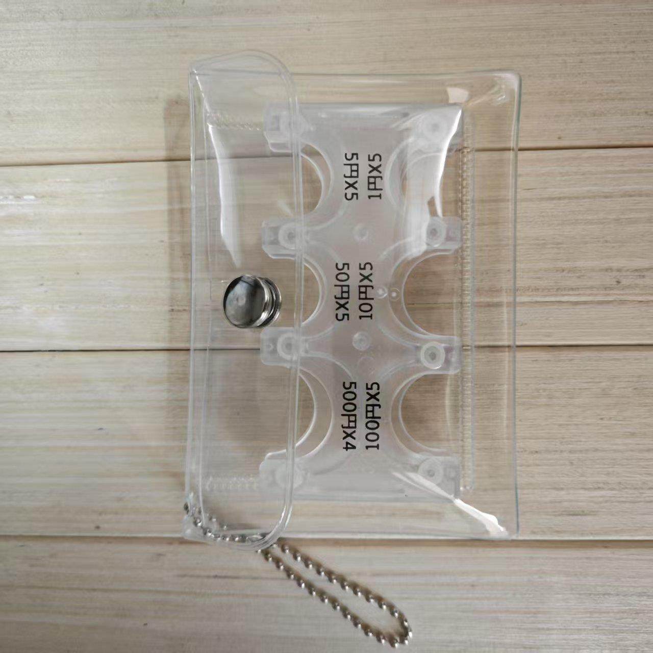 日本硬币夹日式零钱包PVC收纳包可拆卸分类收纳硬币包神器旅行评价- 淘宝网