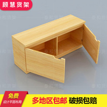 Storage storage side cabinet Floor cabinet Bottom cabinet Double door flip door Low cabinet Wood ecological paint-free board multi-color customization