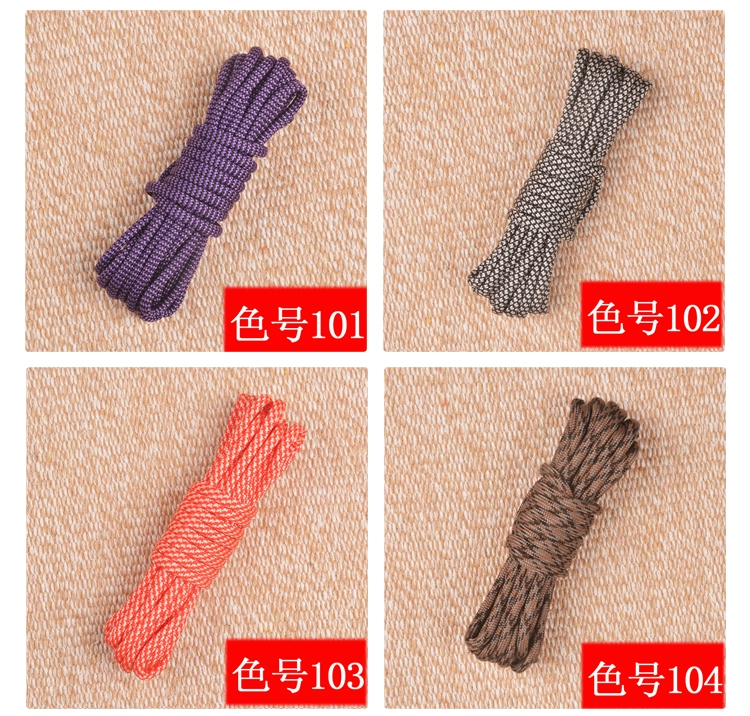 DIY đan tay dây màu ô dù dây dệt túi Paratrooper dây đeo phụ kiện dệt tay hướng dẫn ngụy trang vòng tay dây - Vòng đeo tay Clasp vòng tay vàng nam