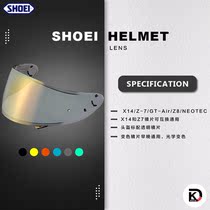 SHOEI Japan Imported Original Factory X14 Z-7 GT-Air Z8 NEOTEC Electroplating Color Different Helmets Lens