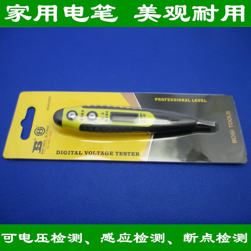 Electropen electrician tool for multifunction induction electrotest pencil test electrical leakage test
