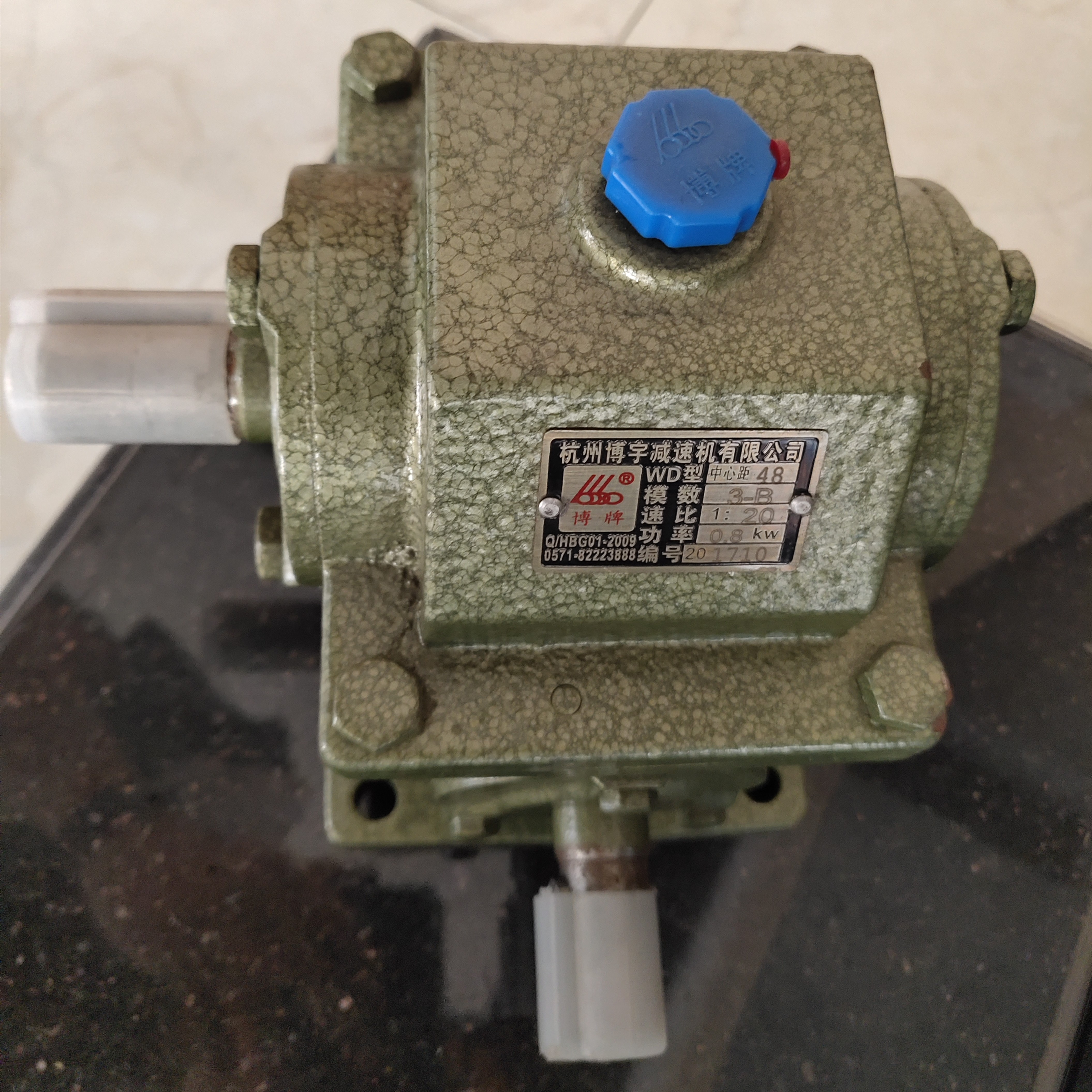WD type modulus 2-B Hangzhou Boyu reducer Co., Ltd. Bo brand worm gear reducer 2-A-C-E