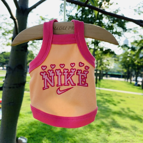 Новая вязаная охлаждающая охлаждающая одежда из ледяного шелка в корейском стиле для собак и кошек, одежда для домашних животных, защита от солнца, дышащая весна и лето, мальтийский померанский шпиц