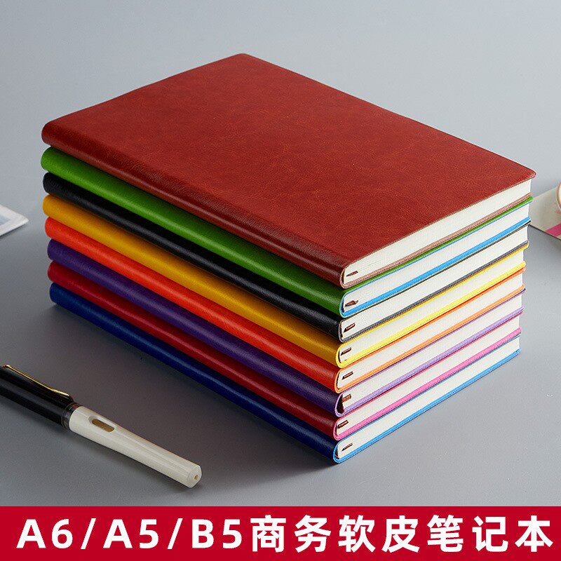 New Products Fine Clothing Business Notes A5 Diary Book a6 Notebook Cortex Notepad Glued this stationery B5 Soft Piben