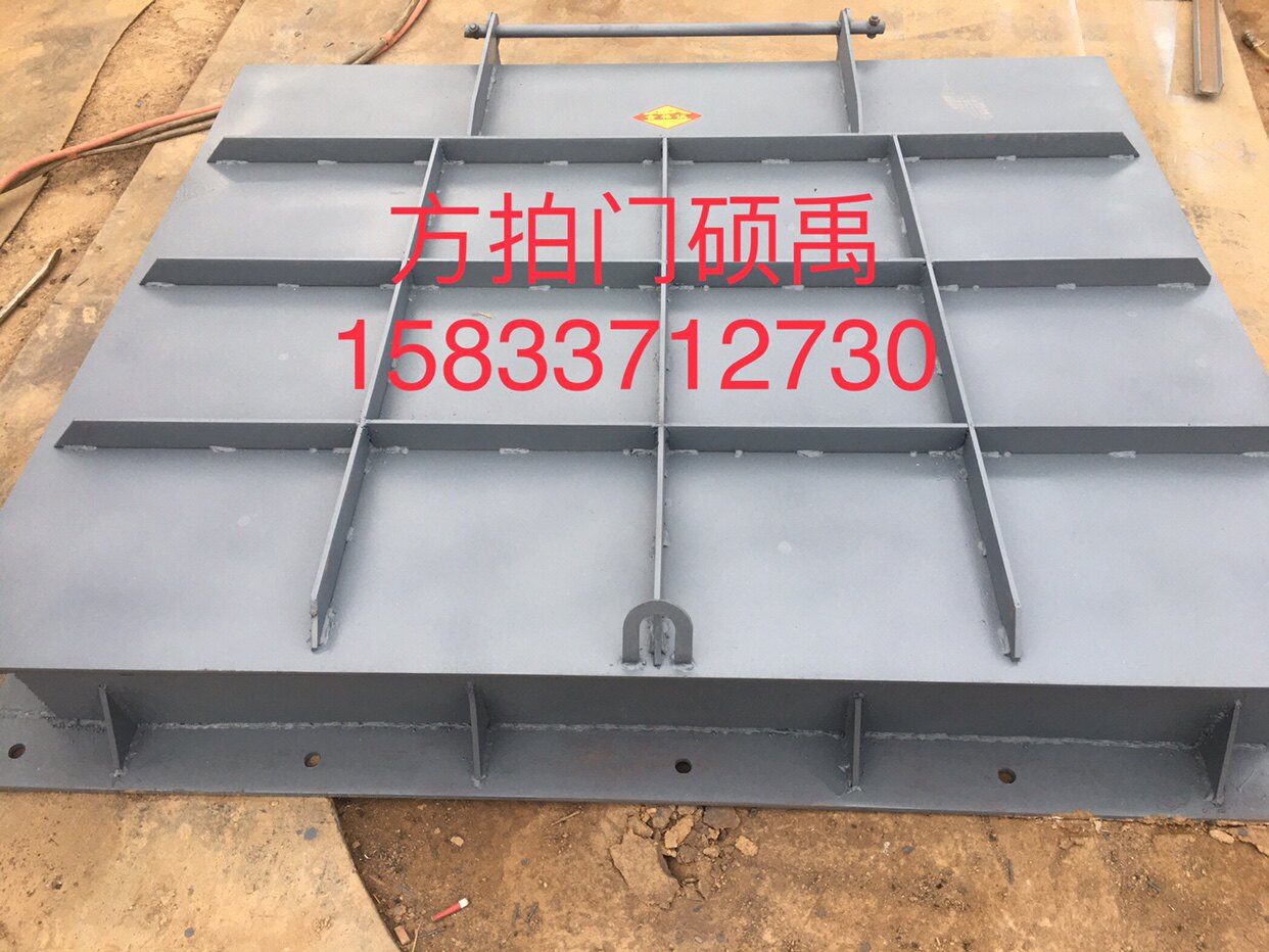 Direct selling screw flashlight hoisting machine cast iron gate stainless steel flapping door water stop belt casing integrated gate