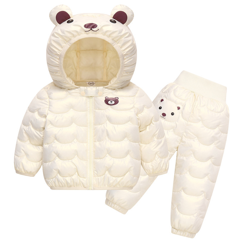 Children's Autumn and Winter down Jacket Set 0-3 Years Old Infants and Toddlers 1 Warm Cotton Coat 2 Boys and Girls Baby No-Wash Jacket Children's Autumn and Winter down Jacket Set 0-3 Years Old Infants and Toddlers 1 Warm Cotton Coat 2 Boys and Girls Baby No-Wash Jacket