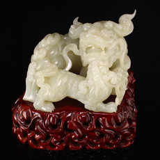 Подставка для пера 一口价4斤多 新疆和田玉 古玉