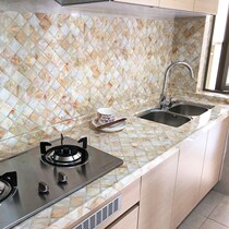 Thickened marble waterproof and oil-proof sticker cabinet drawer mat desktop countertop stove window sill kitchen moisture-proof mat