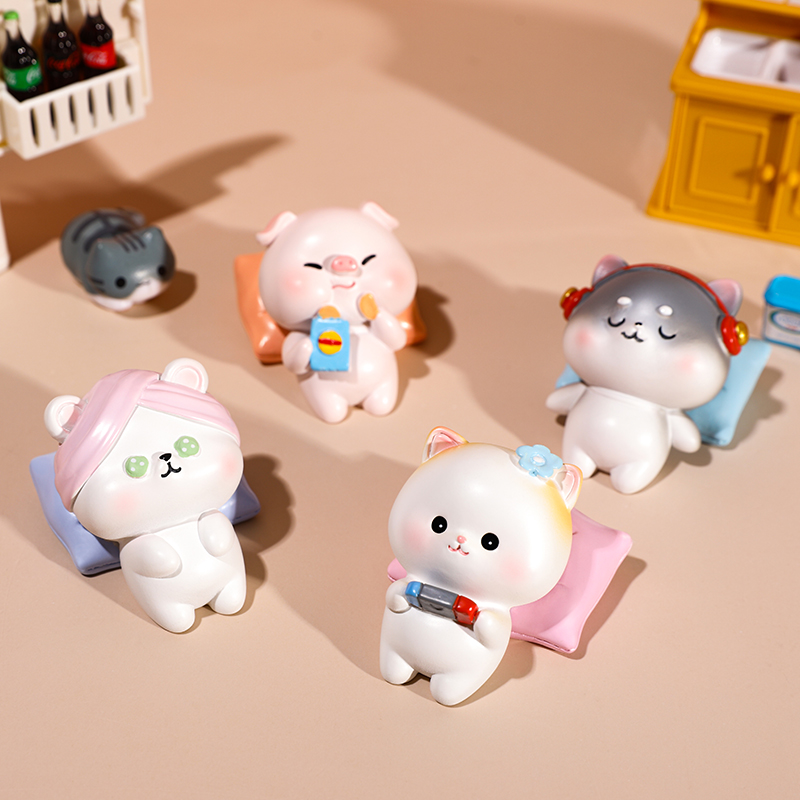 Cartoon Adornment Cute On-board Pendulum modern minimalist desktop Small furnishing Children's room Bedroom Small objects