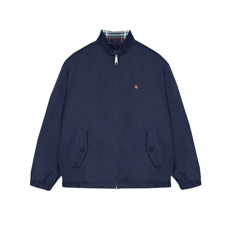 Carhartt Wip 26Aw Carhartt Stand-Up Collar Jacket Men's Reversible Plaid Workwear Jacket 262012R Carhartt Wip 26Aw Carhartt Stand-Up Collar Jacket Men's Reversible Plaid Workwear Jacket 262012R