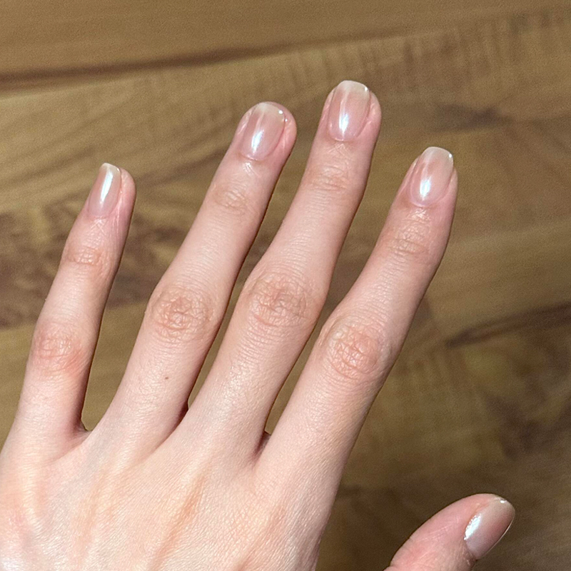 Handmade Manicure Wearable Nails Hailey Nude Color Nail Patches Short Style 2026 New Super Popular High-End Feel for Wedding Photos Handmade Manicure Wearable Nails Hailey Nude Color Nail Patches Short Style 2026 New Super Popular High-End Feel for Wedding Photos