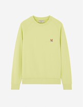 Maison Kitsune little fox head embroidery pullover womens long-sleeved sweater EW00320KM0001