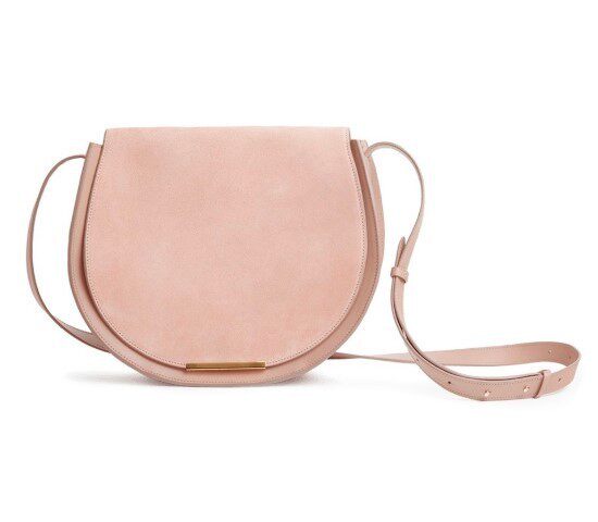 Spot CUYANA LY522 Saddle Bull Leather Single Shoulder Pack Mini Saddle Bag