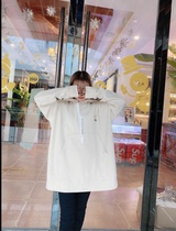 Maison Kitsune Neon Triangle Fox Womens Round Neck Sweater Pullover EU00340KM0002