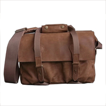 1 Machine 3 mirror leisure leather photography bag Buckingham Hadley Pro custom first layer cowhide camera bag
