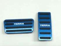 Suitable for Nissan Diders throttle brake pedal interior retrofit aluminum alloy non-slip special foot pedal