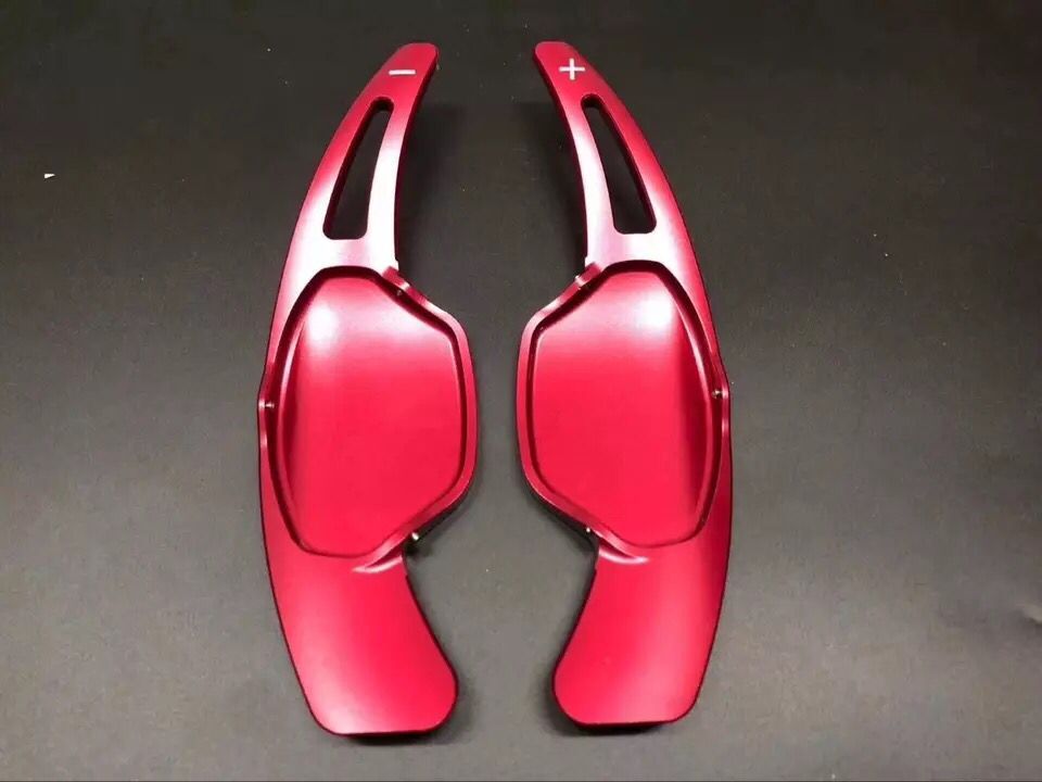 Cadillac XTS special aluminum alloy shift paddles hollow three-dimensional steering wheel modified shift paddles