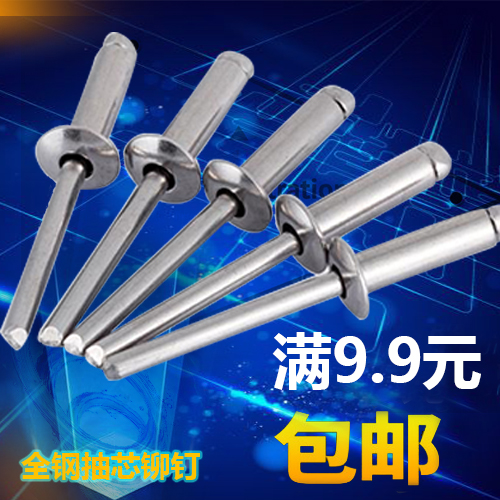 Rivet Decoration Nail Steel Rivet All Steel 304 pumping rivet M4 M4 8