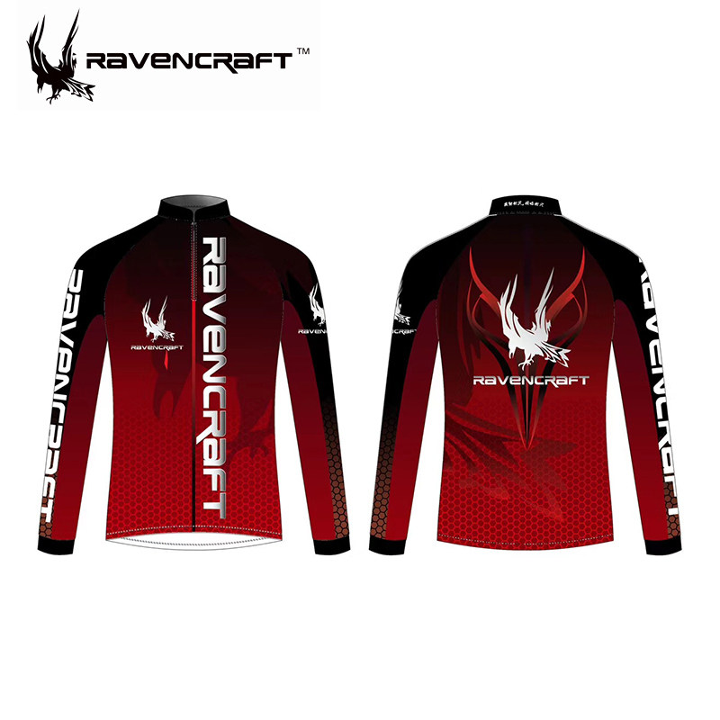 Crow's Night Lutheran Ravencraft three thousand Lutheran Men's Arms Long Sleeve Fishing Clothing Sunscreen Comfort