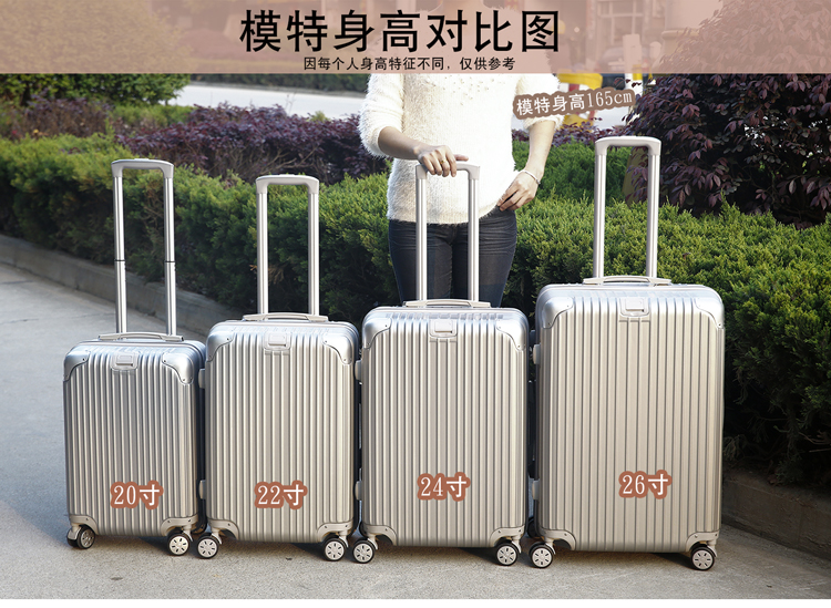 Trường hợp xe đẩy đa năng 26 vali hành lý nữ du lịch 24 hộp mật khẩu của sinh viên 20 hành lý lên máy bay - Va li vali samsonite