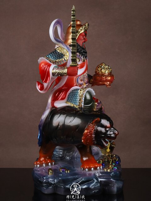 The God of Wealth, Zhao Gongming, the God of Wealth, the God of Wealth, the God of Wealth, the God of Wealth, the Statue, the Wealth Decoration, the Home Buddhist Hall Opening Gift, Zhao Xuantan