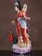 Jiutian Xuan Goddess Statue, white marble Wuji Yuanjun, Jiutian Madonna Statue, Jiutian Xuanmu Goddess worship ornaments
