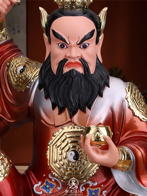 Zhang Tianshi statue Zhang Daoling Longhushan Zhang Zhenren home worship ornaments Zhengyi real ancestor Buddha statue