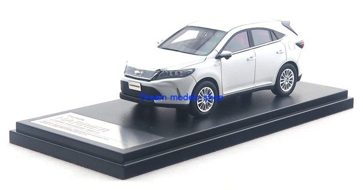 Hi-story HS207 1:43 TOYOTA 汽车模型2017款混合动力HARRIER PREMIUM