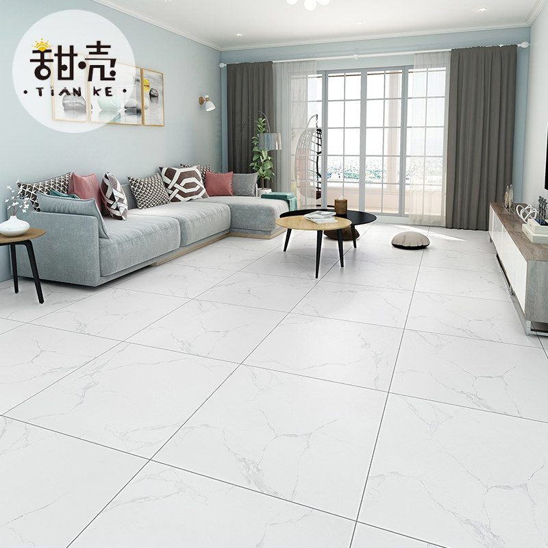 Jazz white tiles 800X800 living room imitation marble simple modern wall tiles dining room full porcelain floor tiles 600x600