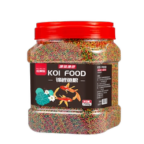 Fish food small particles koi goldfish feed ornamental fish special fish food floating small goldfish feed koi fish feed