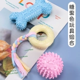 Собака и щенка с прорезыванием зубов, игрушками для собак, клей для укуса маленьких щенков, щенков, сыграть сами плюшевых животных