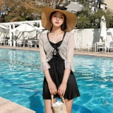 Купальник, лонгслив, популярно в интернете, по фигуре, защита от солнца