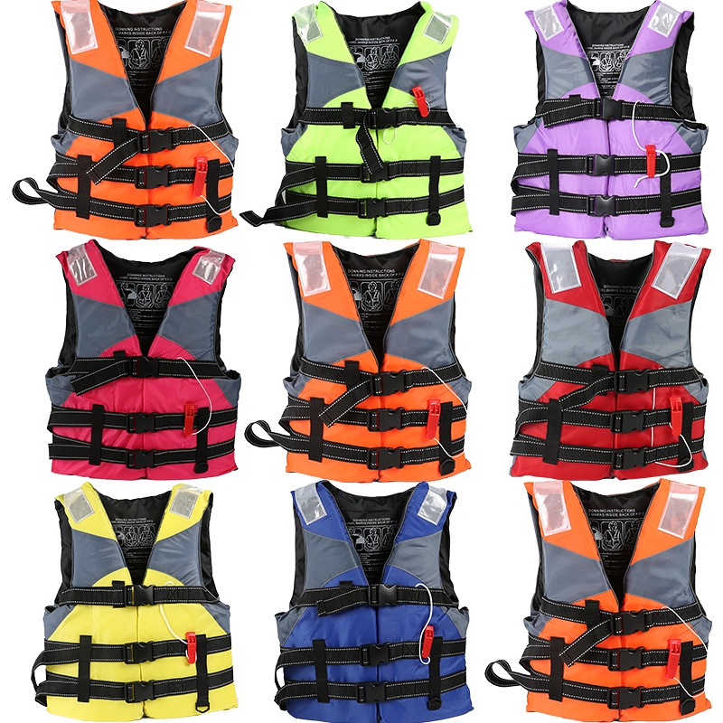 Lifesaving Scaleup Clothes Adults Great Buoyancy Children Professional Thickened Foam Swimming Drifting Snorkeling Fishing workboat