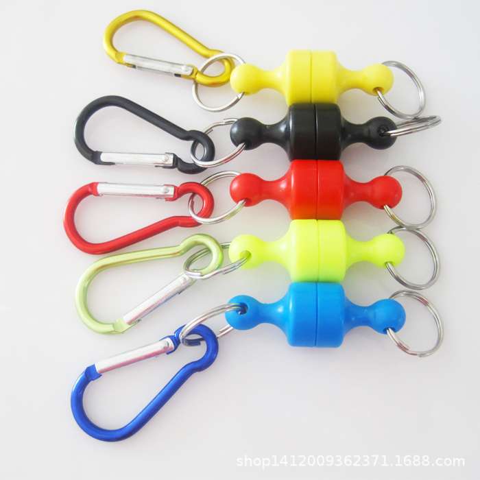 Magnetic button magnetic button hiking hiking sub - outdoor fishing climbing wireless loss rope bearing weight 2kg