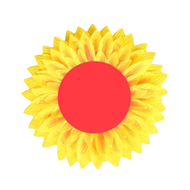 Sunflower Hand Flower Games Admission Creative Hand Flower Kindergarten Performance Sun Flower Hand Flower Dance Performance Props