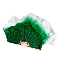 Настоящая шелковая темно -зеленая кость вентиляционного отверстия 31 плавает 40 см.